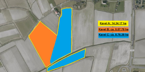 Maps Kaart Verdeling Per Kavel En Kleur Vs 2