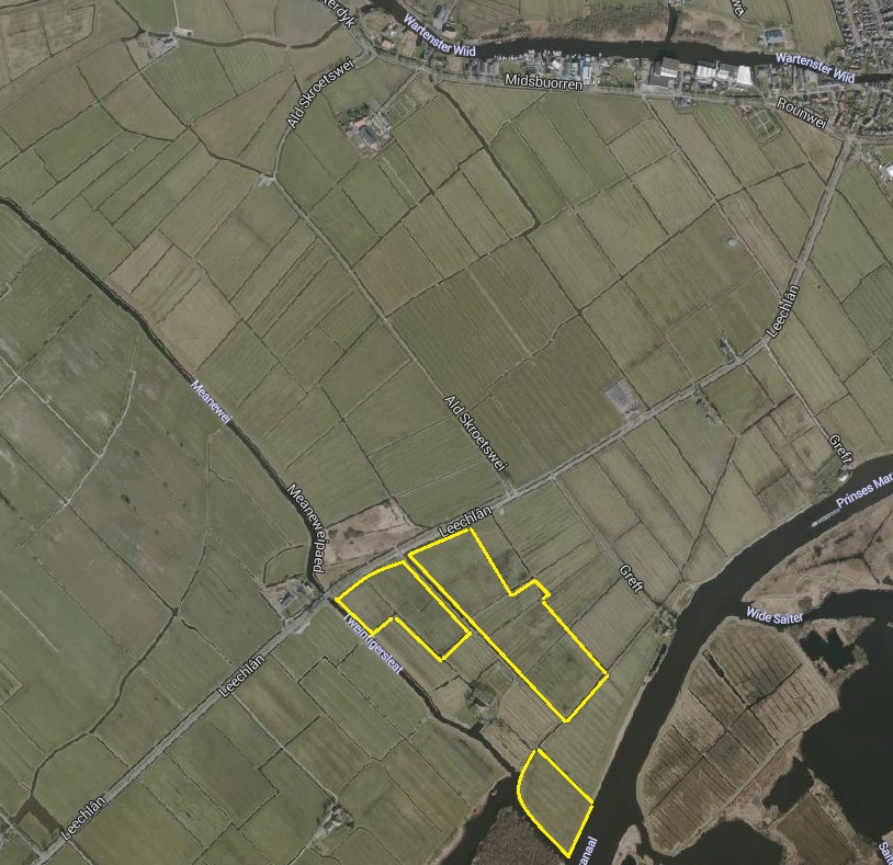 Kaart Okkinga Overzicht