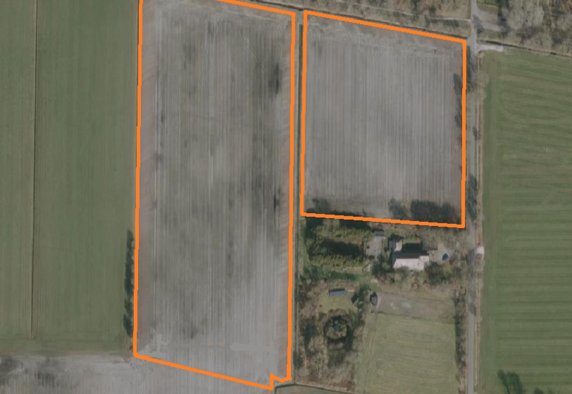 Luchtfoto Rode Lijn