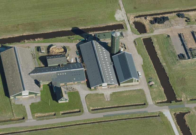 Luchtfoto Locatie Grevinnewei