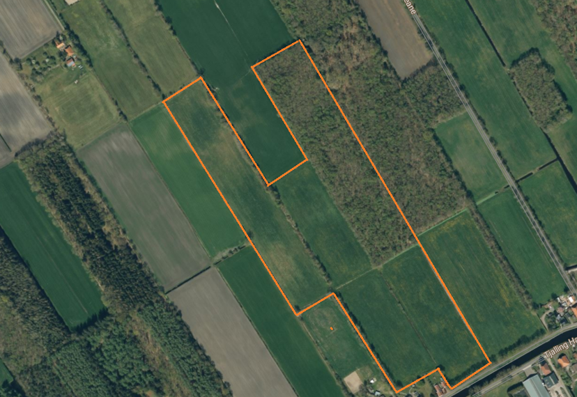 Luchtfoto (Brochure) Oranje Lijn