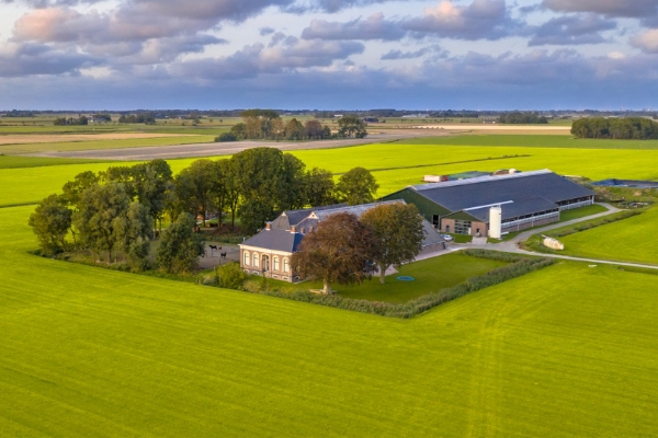 Boerderij van boven