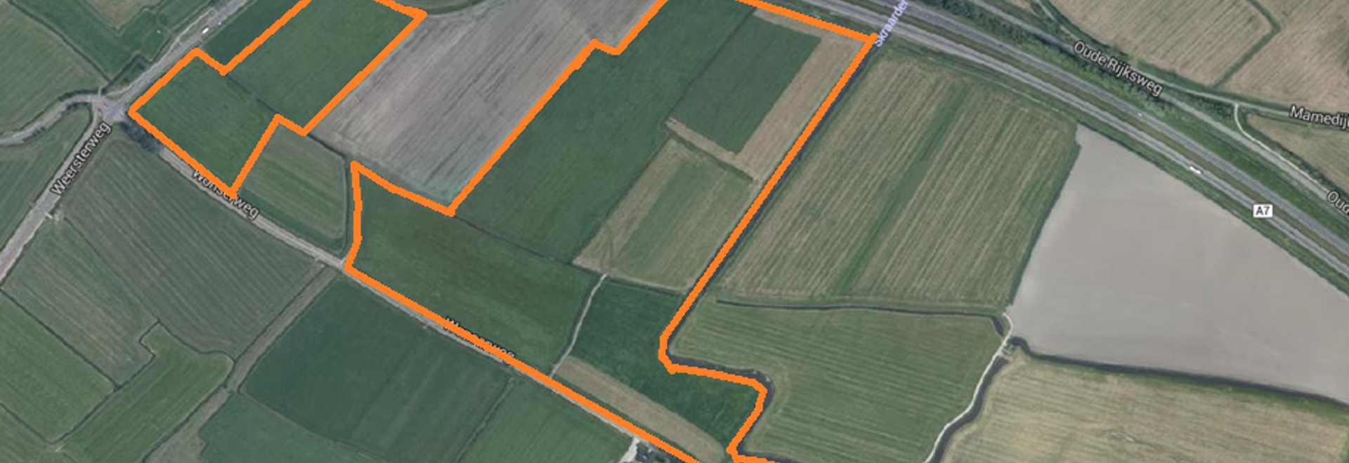 Maps Kaart Oranje Lijn (Advertentie) (1)