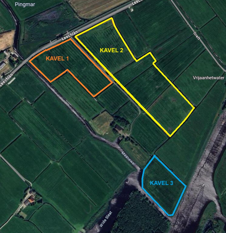 Luchtfoto Met 3 Kavels (Per Kleur)