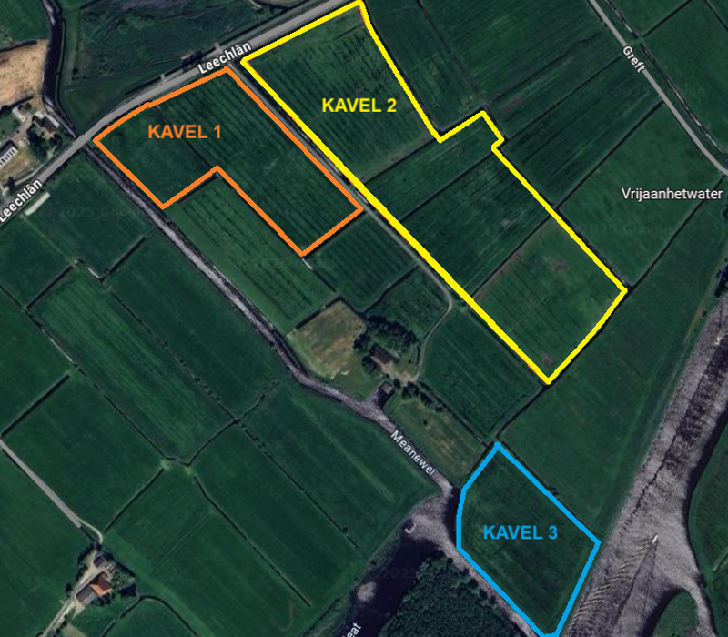 Luchtfoto Met 3 Kavels (Per Kleur)