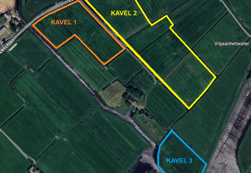 Luchtfoto Met 3 Kavels (Per Kleur)