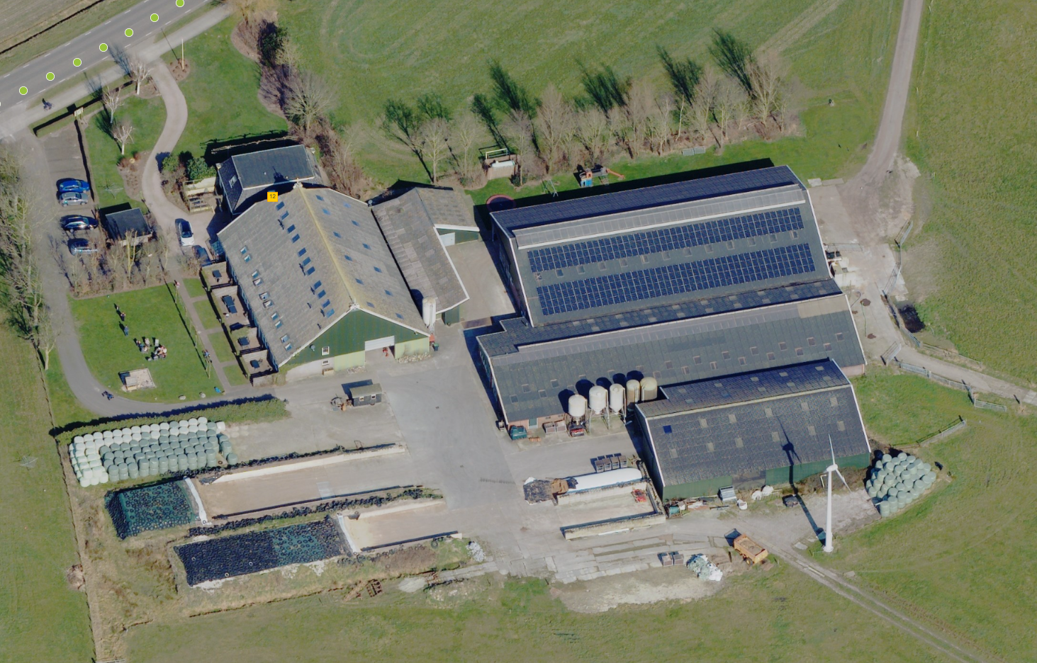 Luchtfoto Gebouwen Agrimeter 1