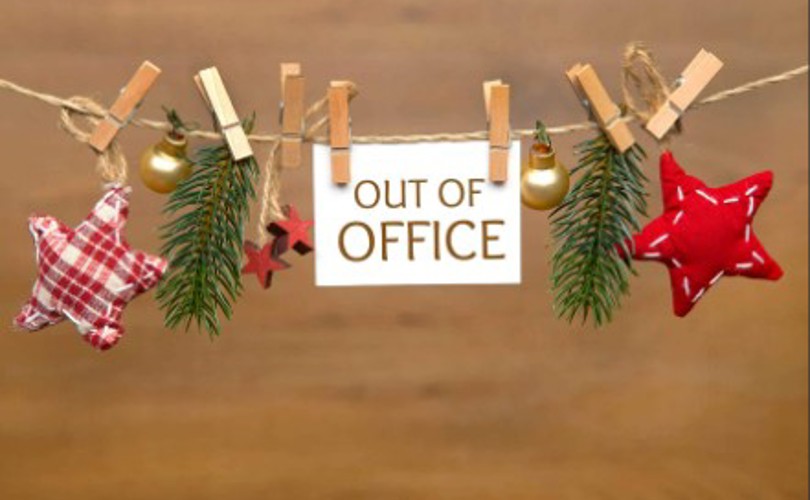 Openingstijden kerst & oud en nieuw