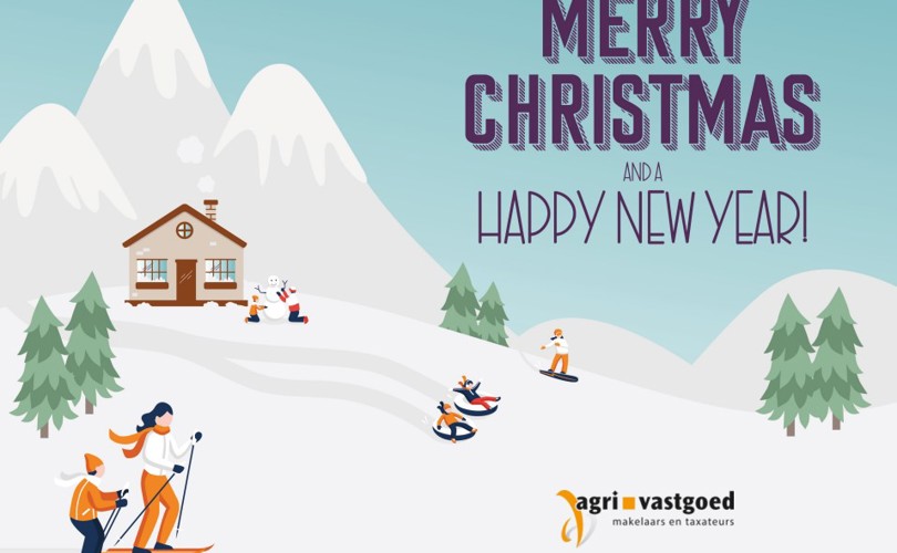 Fijne kerstdagen en een goede jaarwisseling!