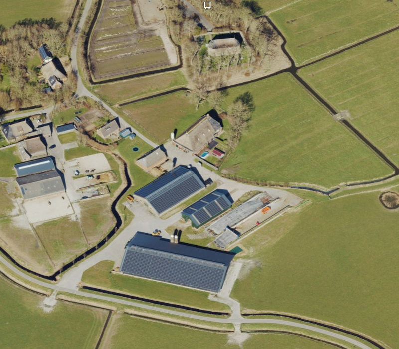 Luchtfoto Locatie